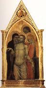 GIOVANNI DA MILANO Pieta of Christ and His Mourners painting